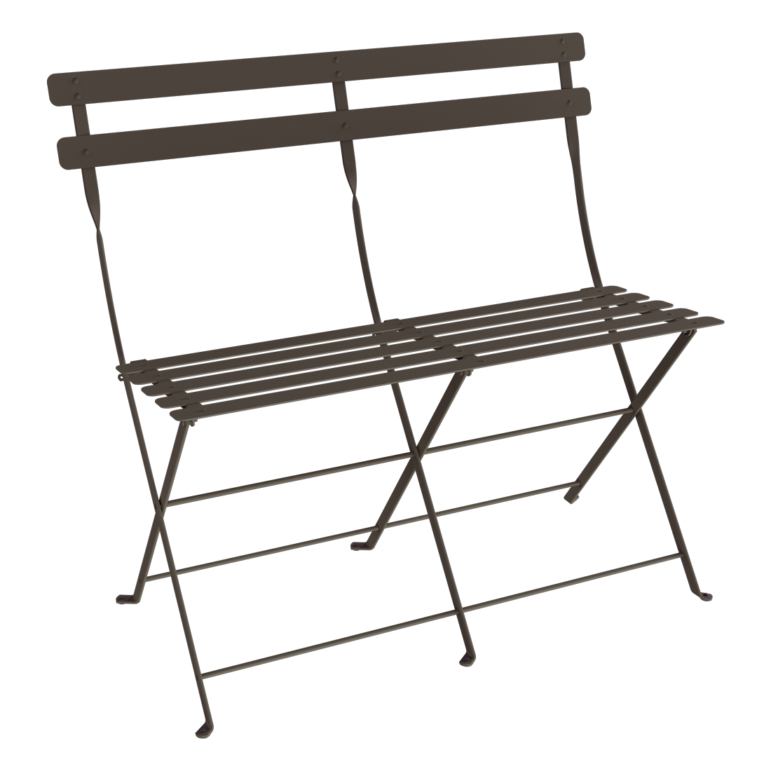 0104 bistro METAL silla doble
