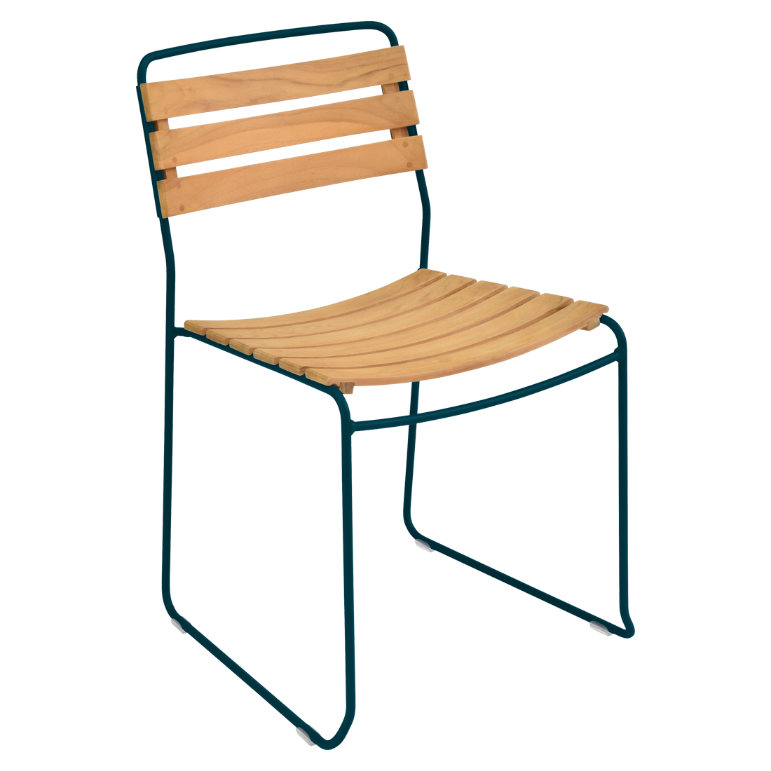 1241 SURPRISING silla con teca